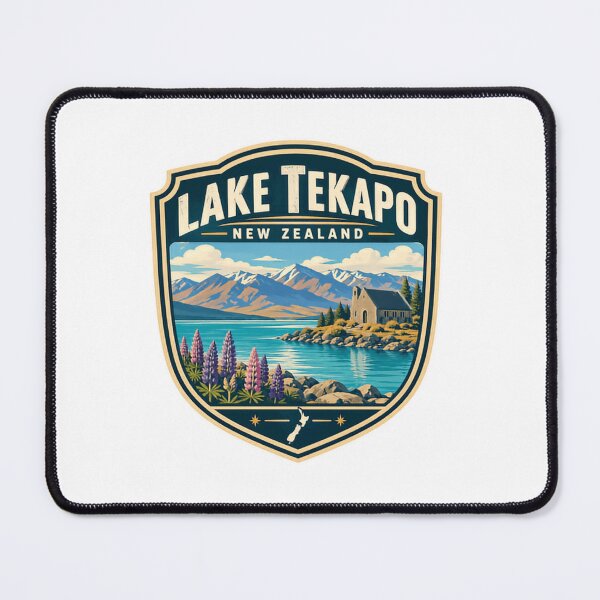 Item preview, Lake Tekapo New Zealand Travel Destination Souvenir designed and sold by Simsimah26Parks.