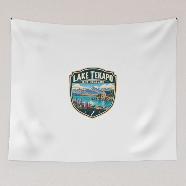 Item preview, Lake Tekapo New Zealand Travel Destination Souvenir designed and sold by Simsimah26Parks.