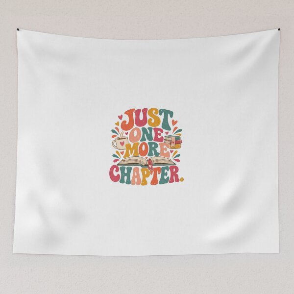 Item preview, Just One More Chapter Book Lover Reader designed and sold by JonesFlora2025.