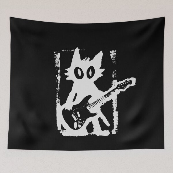 Item preview, Rock Star Cat Shirt, Vintage Kitten Y2K TShirt designed and sold by LiuTiuuu.