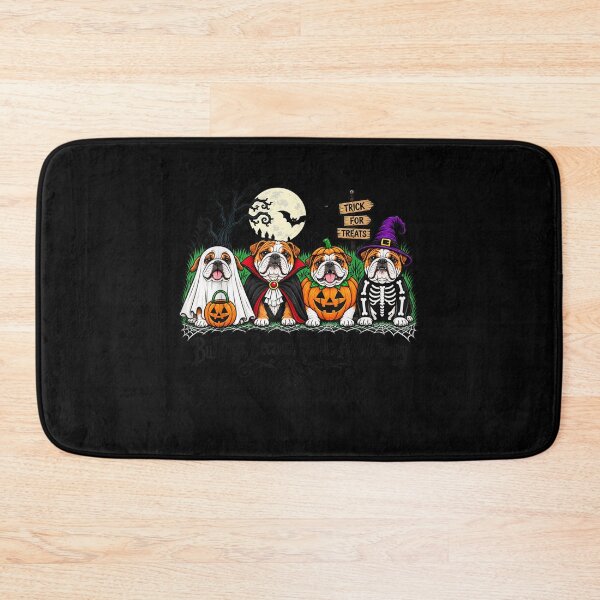 Item preview, Bulldogs Because People are Creepy Halloween Dogs Costume designed and sold by leevekaArt.