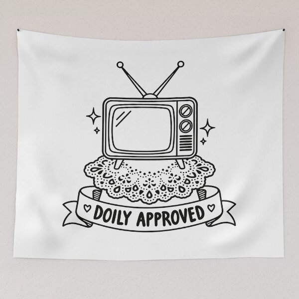 Item preview, Doily Approved Minimal Balkan Household Humor designed and sold by OfficialBalkan.