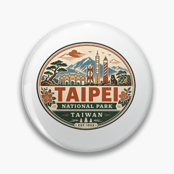 Item preview, Taipei National Park Taiwan Est. 19XX Travel Souvenir Tourist Explorer Vacation Gift designed and sold by Simsimah26Parks.