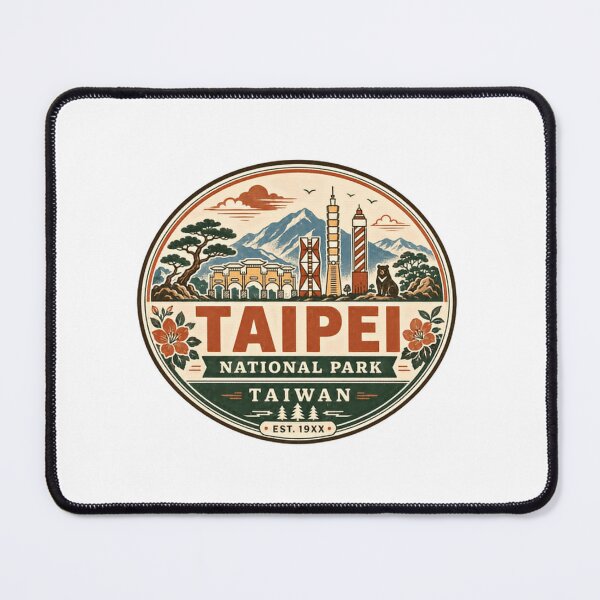 Item preview, Taipei National Park Taiwan Est. 19XX Travel Souvenir Tourist Explorer Vacation Gift designed and sold by Simsimah26Parks.