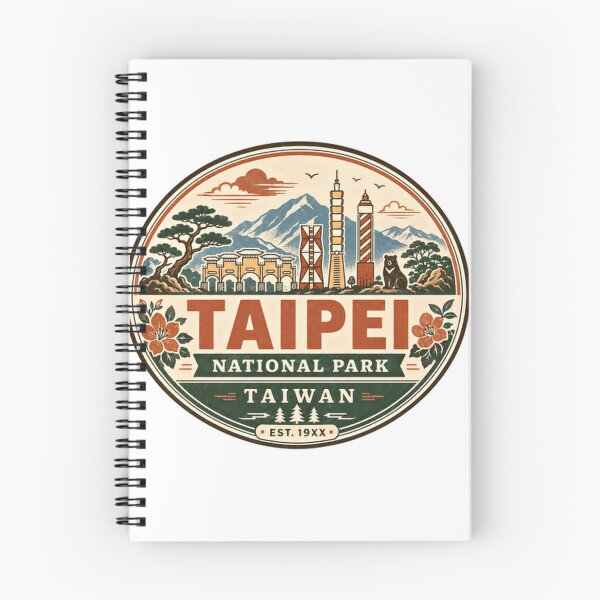 Item preview, Taipei National Park Taiwan Est. 19XX Travel Souvenir Tourist Explorer Vacation Gift designed and sold by Simsimah26Parks.