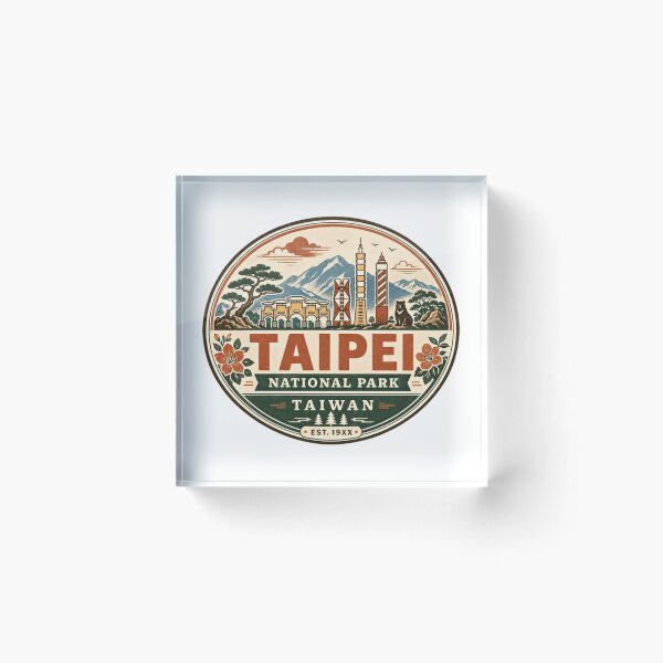 Item preview, Taipei National Park Taiwan Est. 19XX Travel Souvenir Tourist Explorer Vacation Gift designed and sold by Simsimah26Parks.
