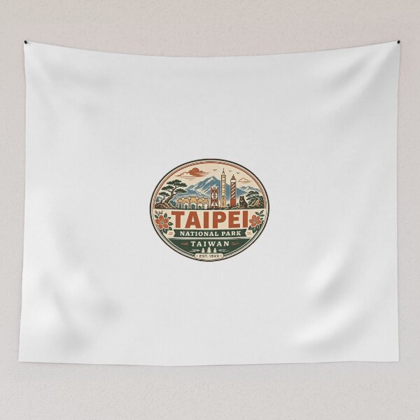 Item preview, Taipei National Park Taiwan Est. 19XX Travel Souvenir Tourist Explorer Vacation Gift designed and sold by Simsimah26Parks.