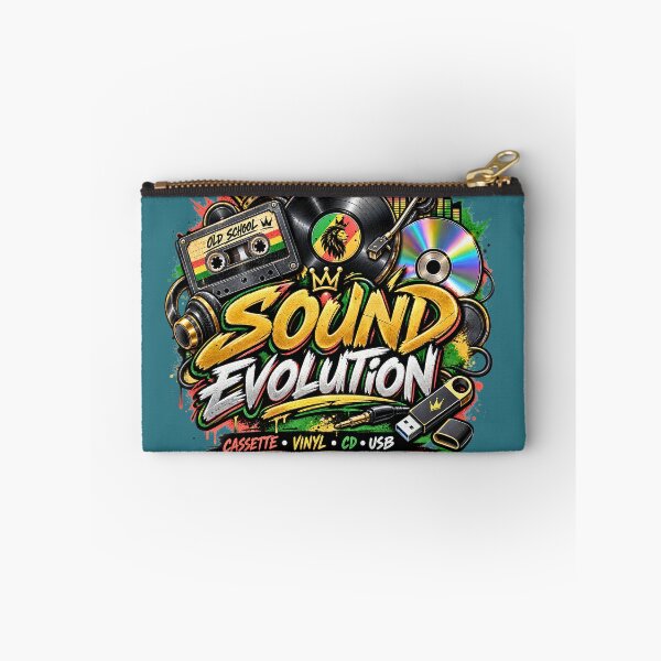 Item preview, Sound Evolution Music History Retro Vintage DJ Reggae Cassette Vinyl CD USB designed and sold by digitalbob60.