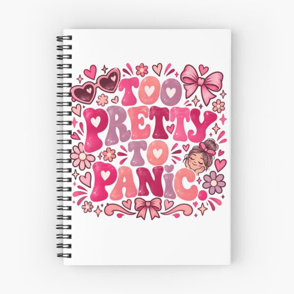 Item preview, Too Pretty To Panic Self Love Confident Woman Positive Attitude designed and sold by RetroMini2026.