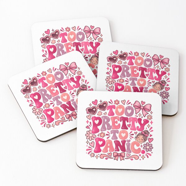 Item preview, Too Pretty To Panic Self Love Confident Woman Positive Attitude designed and sold by RetroMini2026.
