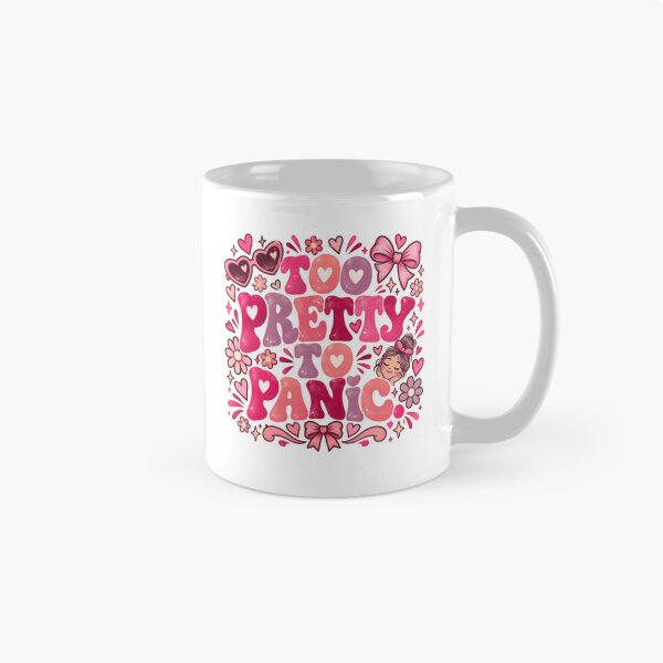Item preview, Too Pretty To Panic Self Love Confident Woman Positive Attitude designed and sold by RetroMini2026.