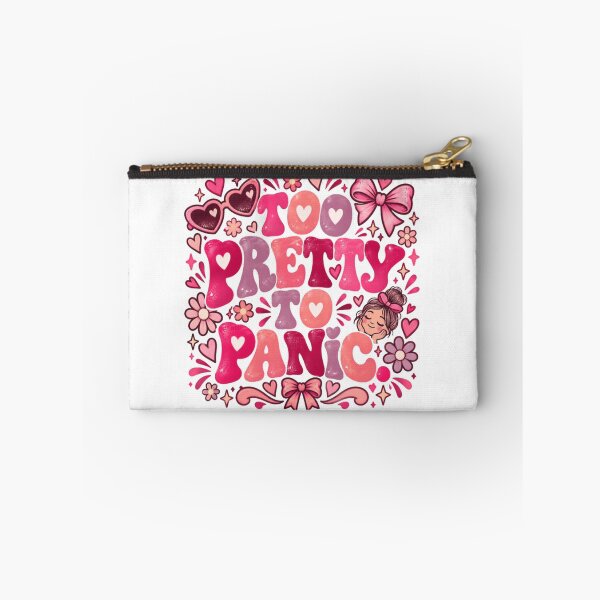 Item preview, Too Pretty To Panic Self Love Confident Woman Positive Attitude designed and sold by RetroMini2026.