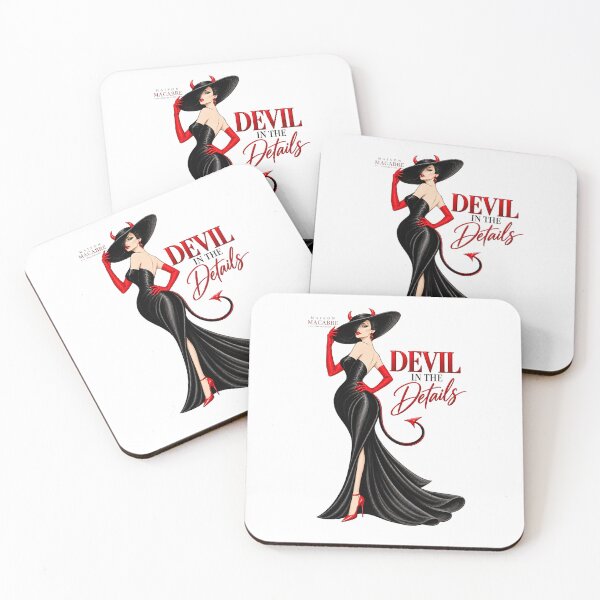 Item preview, MAISON MACABRE COLLECTION - Devil In The Details  - Glamorous Devil Couture Details designed and sold by WheelieGdArt.