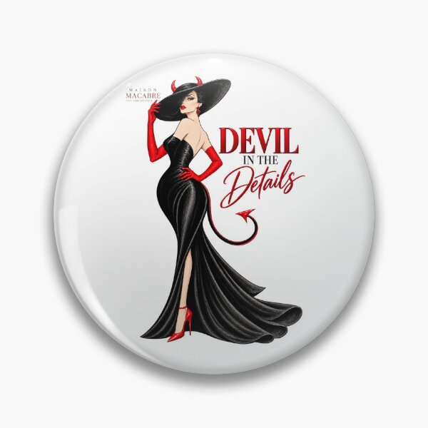 Item preview, MAISON MACABRE COLLECTION - Devil In The Details  - Glamorous Devil Couture Details designed and sold by WheelieGdArt.