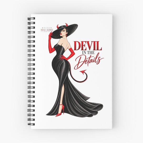 Item preview, MAISON MACABRE COLLECTION - Devil In The Details  - Glamorous Devil Couture Details designed and sold by WheelieGdArt.