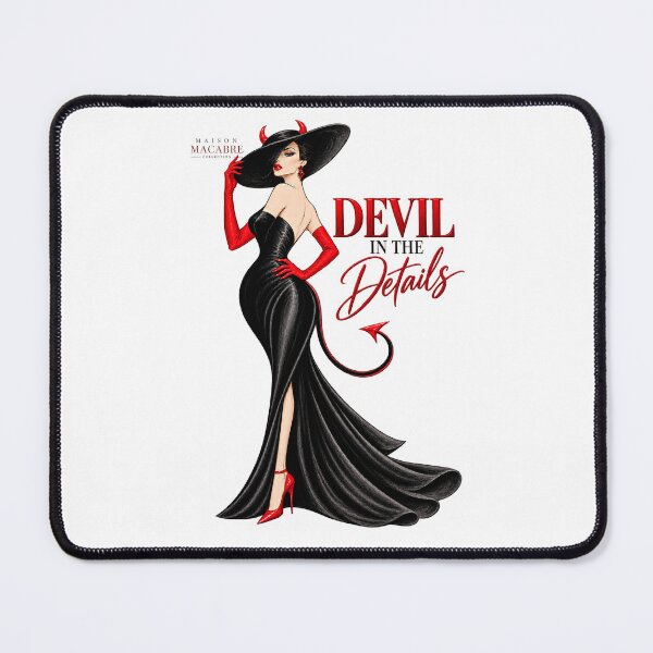 Item preview, MAISON MACABRE COLLECTION - Devil In The Details - Glamorous Devil Couture Details designed and sold by WheelieGdArt.
