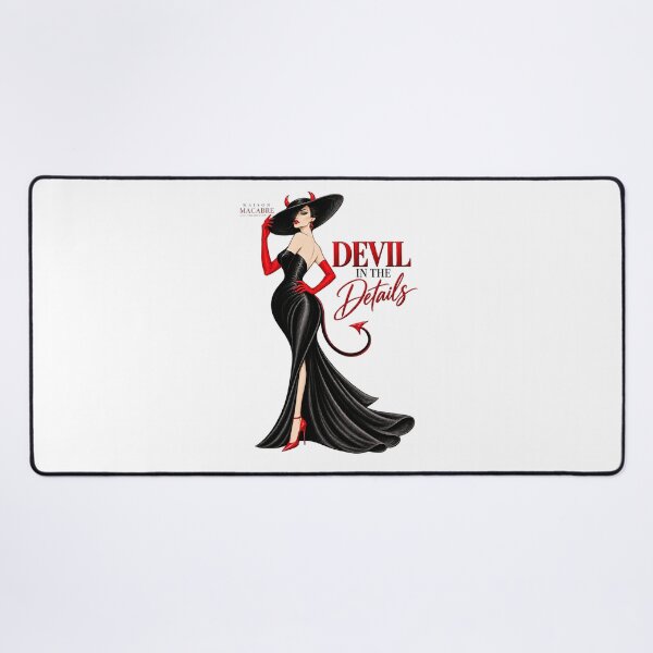 Item preview, MAISON MACABRE COLLECTION - Devil In The Details - Glamorous Devil Couture Details designed and sold by WheelieGdArt.