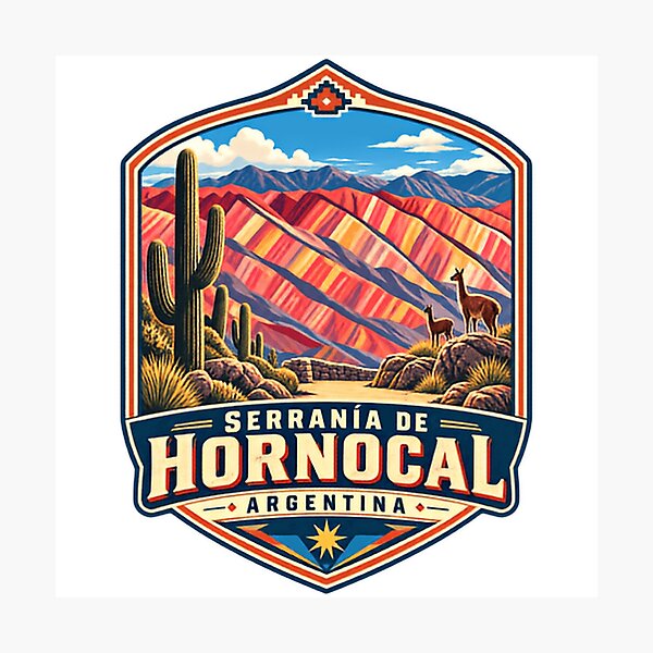 Item preview, Serranía De Hornocal Argentina Andes Mountains Travel Explorer designed and sold by Simsimah26Parks.