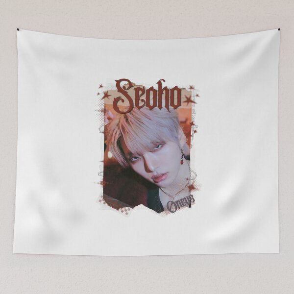 Item preview, ONEUS Seoho Leedo Keonhee Hwanwoong Xion K-pop Boy Group Y2k Korean Pop Black and White Collage designed and sold by AJUNICE STUDIO.