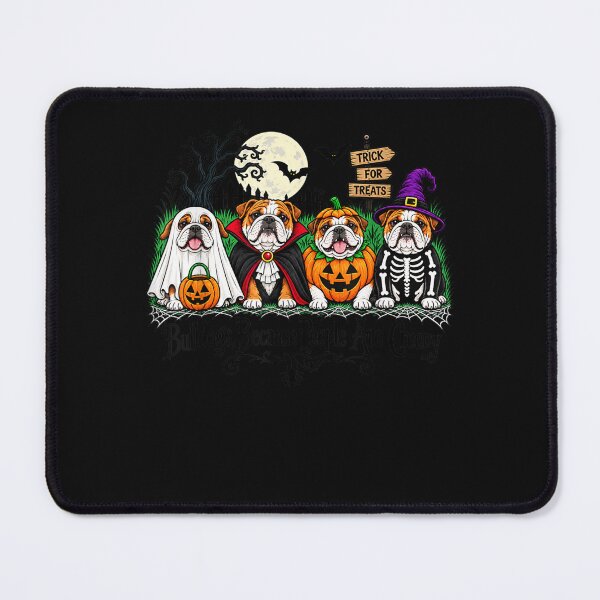 Item preview, Bulldogs Because People are Creepy Halloween Dogs Costume designed and sold by ArtByimamS.
