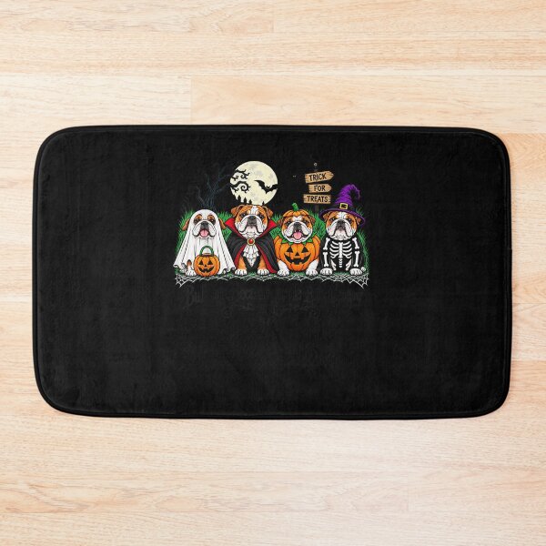 Item preview, Bulldogs Because People are Creepy Halloween Dogs Costume designed and sold by ArtByimamS.