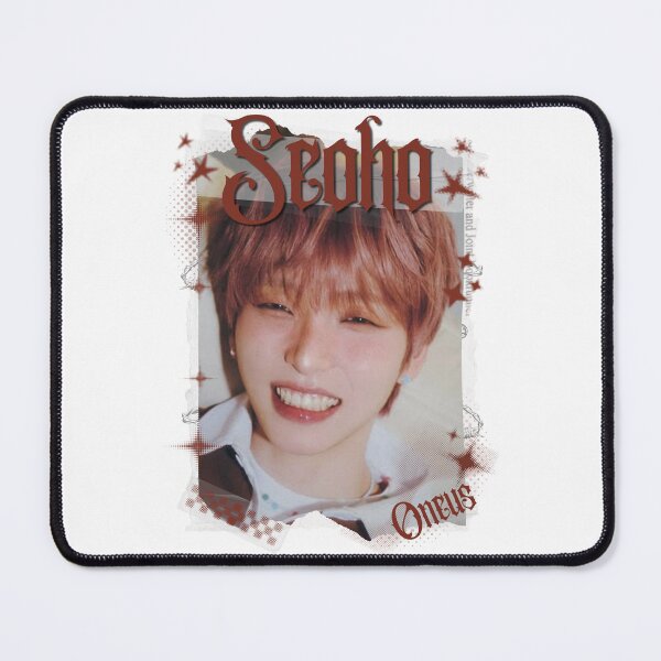 Item preview, ONEUS Seoho Leedo Keonhee Hwanwoong Xion K-pop Boy Group Y2k Korean Pop Black and White Collage designed and sold by AJUNICE STUDIO.