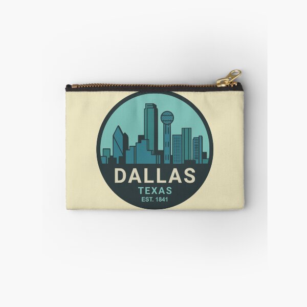 Item preview, Vintage Dallas Texas Skyline Badge designed and sold by Travelpeak.