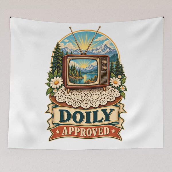 Item preview, Doily Approved Vintage Balkan Household Humor designed and sold by OfficialBalkan.