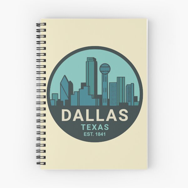 Item preview, Vintage Dallas Texas Skyline Badge designed and sold by Travelpeak.