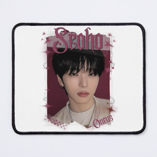 Item preview, ONEUS Seoho Leedo Keonhee Hwanwoong Xion K-pop Boy Group Y2k Korean Pop Black and White Collage designed and sold by AJUNICE STUDIO.