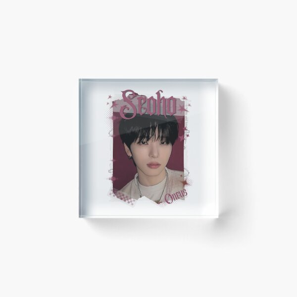 Item preview, ONEUS Seoho Leedo Keonhee Hwanwoong Xion K-pop Boy Group Y2k Korean Pop Black and White Collage designed and sold by AJUNICE STUDIO.