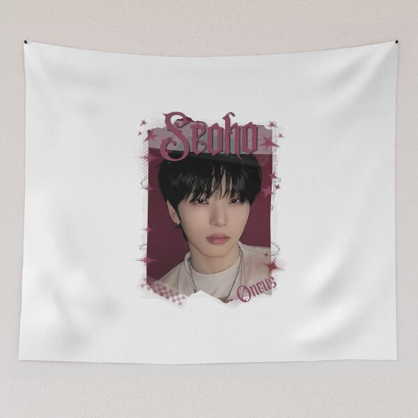 Item preview, ONEUS Seoho Leedo Keonhee Hwanwoong Xion K-pop Boy Group Y2k Korean Pop Black and White Collage designed and sold by AJUNICE STUDIO.