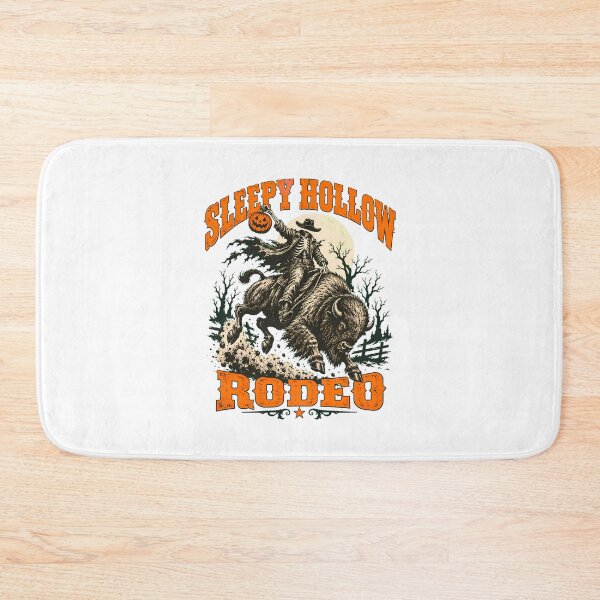 Item preview, Skeleton Cowboy Bucking Bison Halloween Rodeo designed and sold by chattsuede.