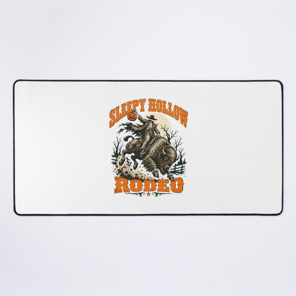 Item preview, Skeleton Cowboy Bucking Bison Halloween Rodeo designed and sold by chattsuede.