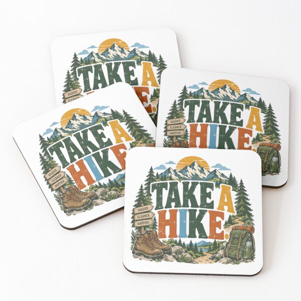 Item preview, Take A Hike Hiking Mountain Outdoor Adventurer Explorer designed and sold by JonesFlora2025.