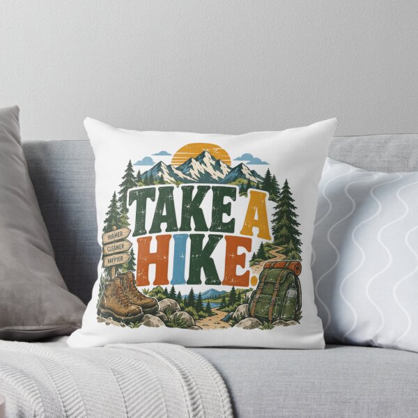 Item preview, Take A Hike Hiking Mountain Outdoor Adventurer Explorer designed and sold by JonesFlora2025.
