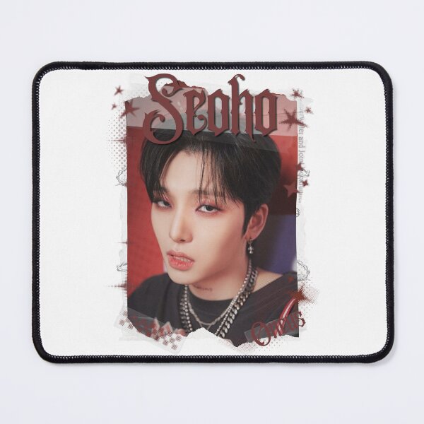 Item preview, ONEUS Seoho Leedo Keonhee Hwanwoong Xion K-pop Boy Group Y2k Korean Pop Black and White Collage designed and sold by AJUNICE STUDIO.