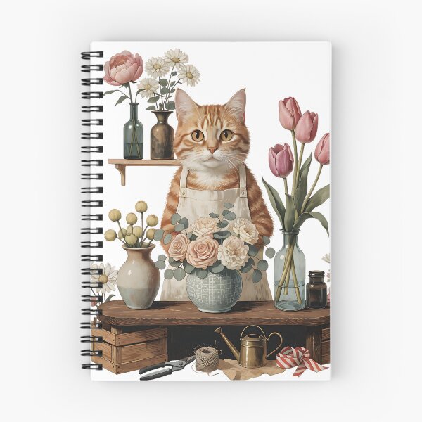 Item preview, The Cat Florist designed and sold by Neural-canvas.