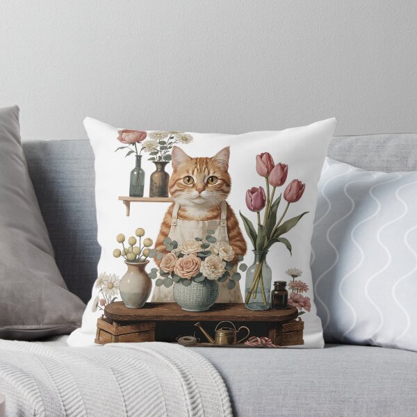 Item preview, The Cat Florist designed and sold by Neural-canvas.