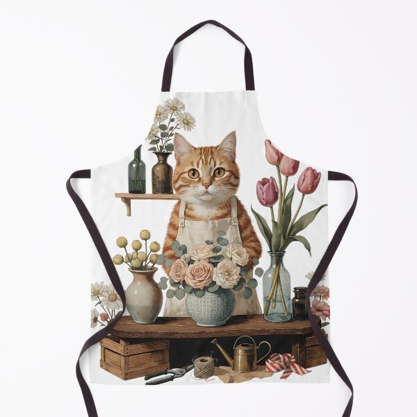 Item preview, The Cat Florist designed and sold by Neural-canvas.