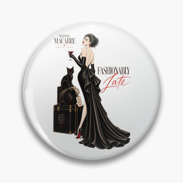 Item preview, MAISON MACABRE COLLECTION - Fashionably Late designed and sold by WheelieGdArt.
