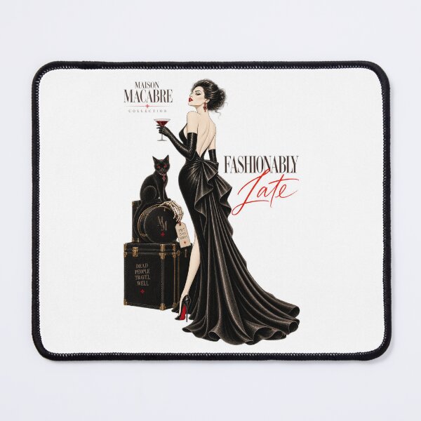 Item preview, MAISON MACABRE COLLECTION - Fashionably Late designed and sold by WheelieGdArt.