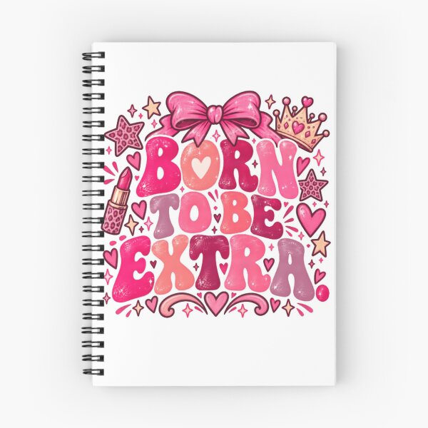 Item preview, Born To Be Extra Queen Diva Fabulous Glamorous Personality designed and sold by RetroMini2026.