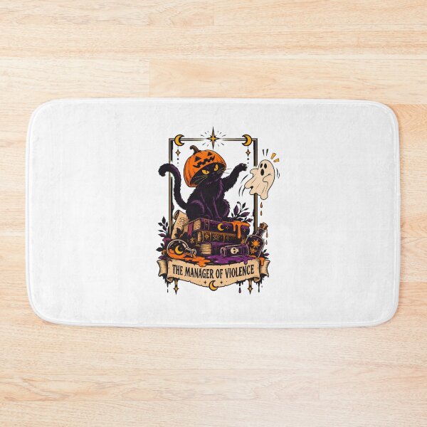 Item preview, Witchy Cat Tarot Card Spell Ghost Halloween Gothic designed and sold by chattsuede.