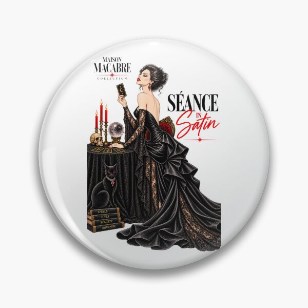 Item preview, MAISON MACABRE COLLECTION - Séance in Satin designed and sold by WheelieGdArt.