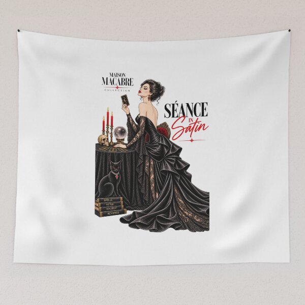 Item preview, MAISON MACABRE COLLECTION - Séance in Satin designed and sold by WheelieGdArt.