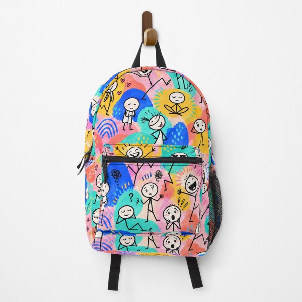 Item preview, A Crowd of Colorful Emotions designed and sold by Qenlo.