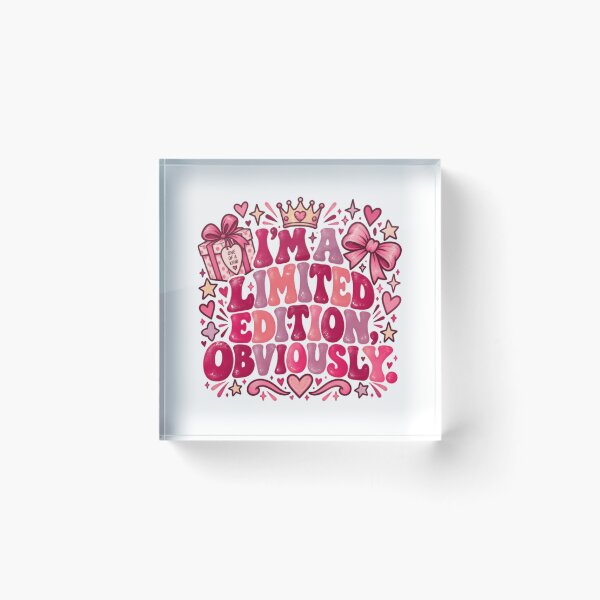 Item preview, I'm A Limited Edition, Obviously Self Love Confidence Women Empowerment Gift designed and sold by RetroMini2026.