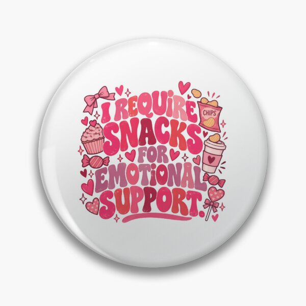 Item preview, I Require Snacks For Emotional Support Snack Lover Funny Foodie Humor designed and sold by JonesFlora2025.