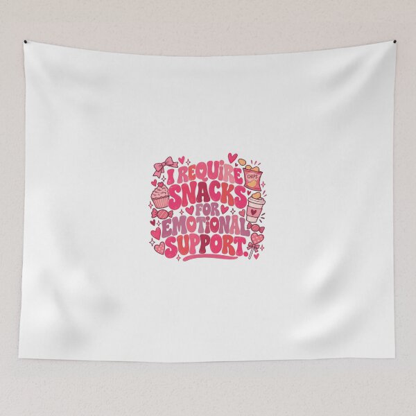 Item preview, I Require Snacks For Emotional Support Snack Lover Funny Foodie Humor designed and sold by JonesFlora2025.